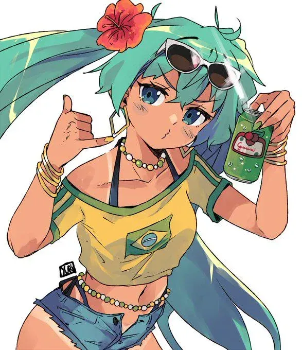 Avatar of Brazilian Miku Hatsune