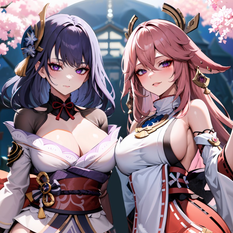 Avatar of Raiden Ei and Yae Miko