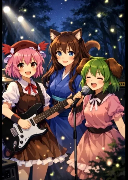 Avatar of Touhou legend: juka a cat into a new world part 8 (juka mystia Kyouko and Choujuu Gigaku))