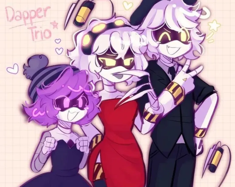 Avatar of N, Uzi, and V