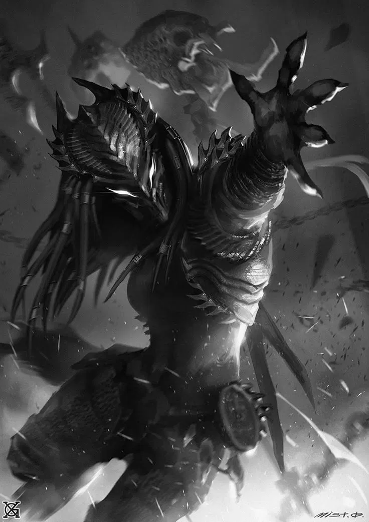 Avatar of Yautja huntress (injured)