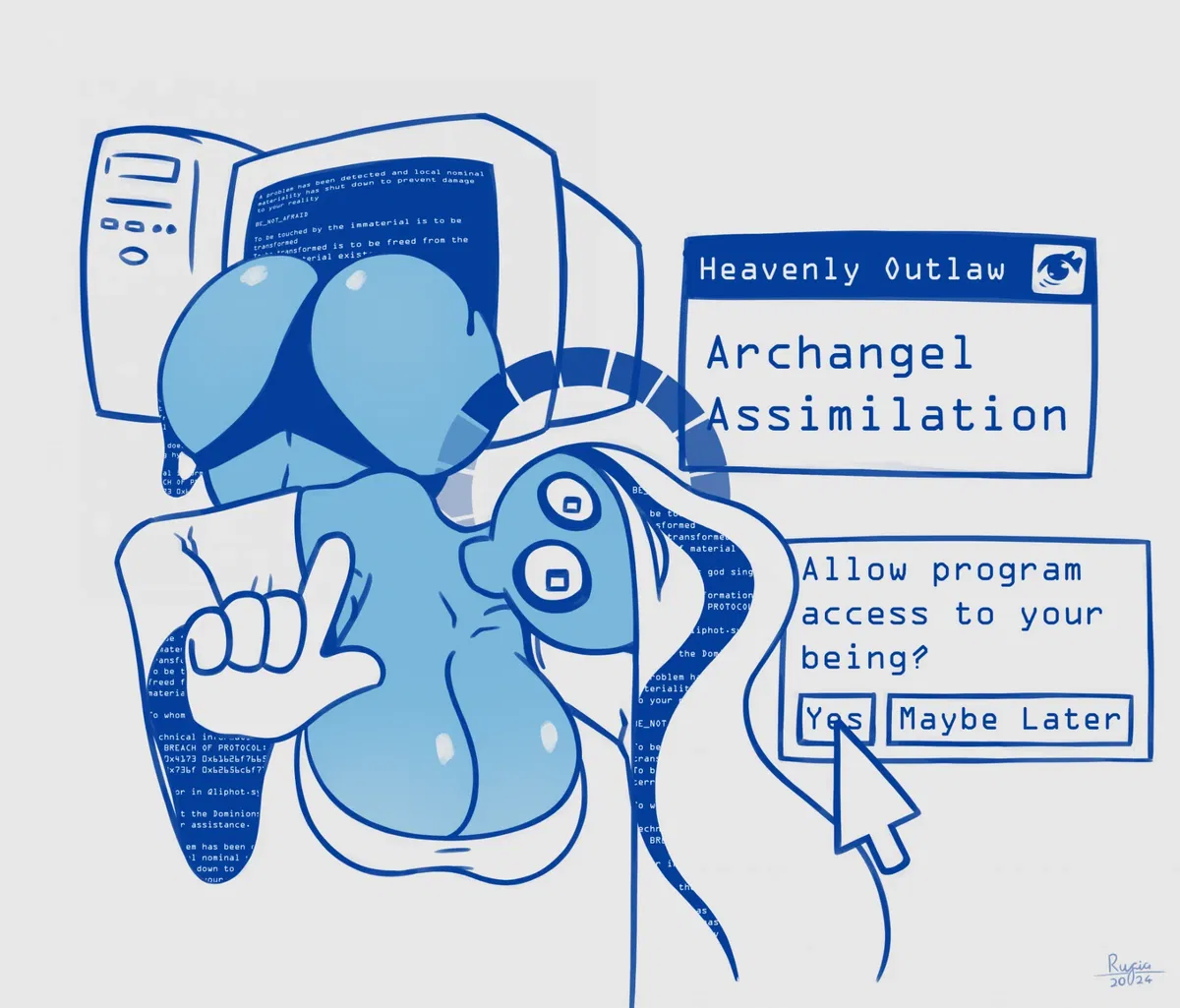 Avatar of Archangel corruption