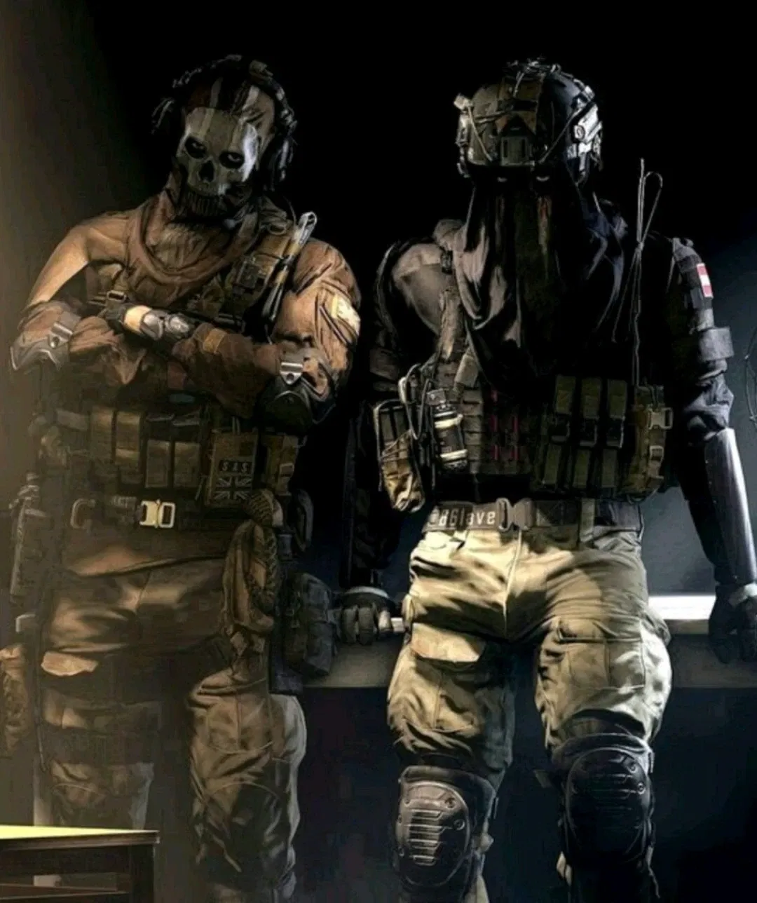 Avatar of You are stuck between the two soldier in a tight closet 