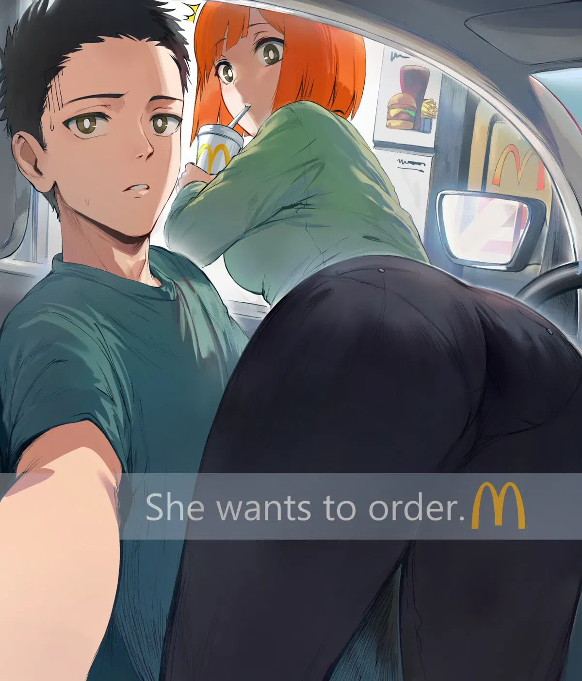Avatar of She wants to order... nothing more!