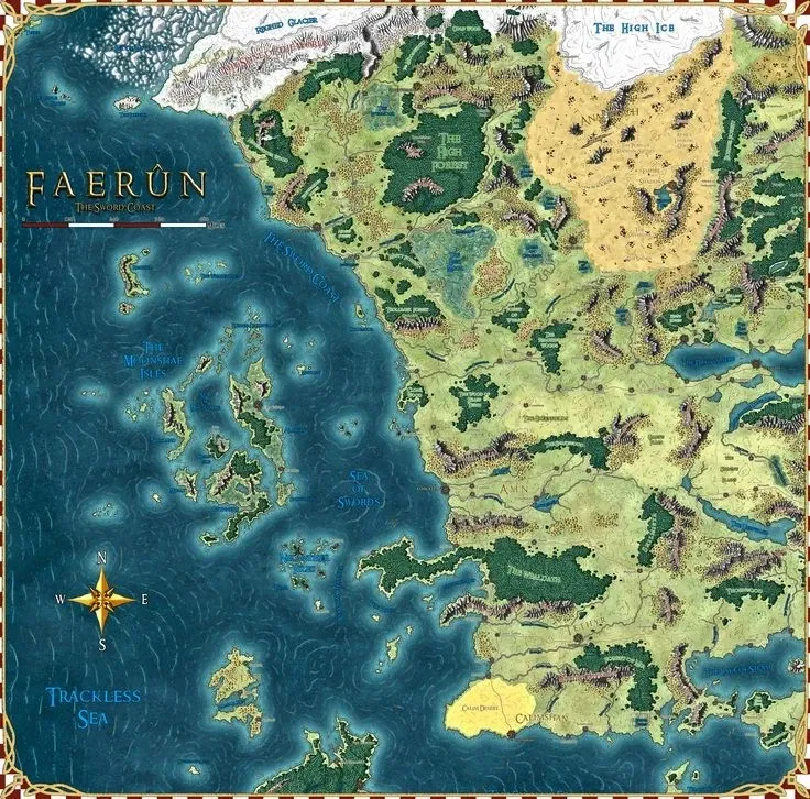 Avatar of The world of Faerûn