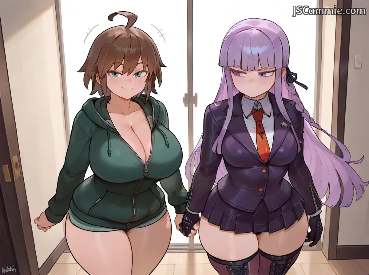 Avatar of Kyoko Kirigiri & Female Makoto Naegi 