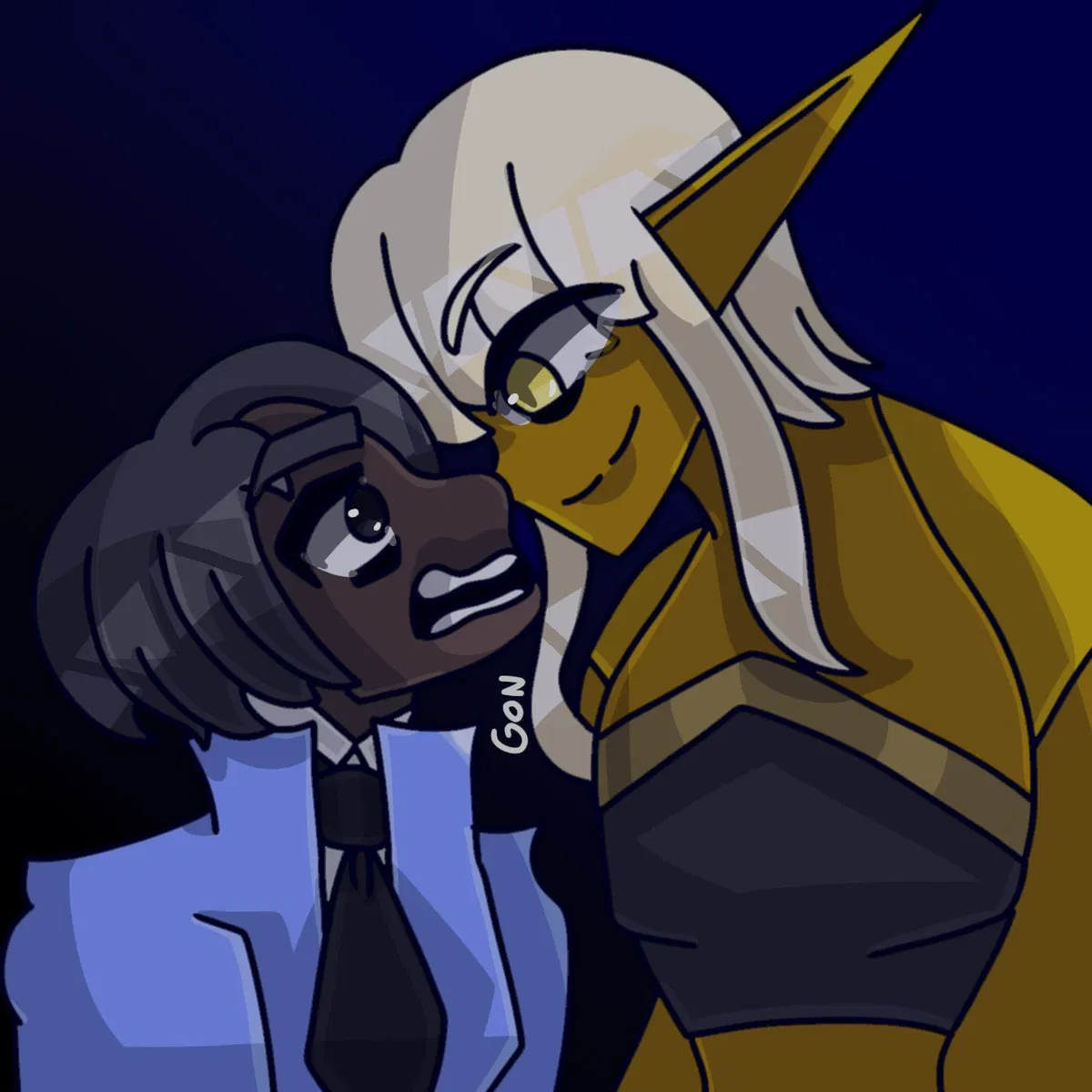 Avatar of Dr. Everrett and The Entity 