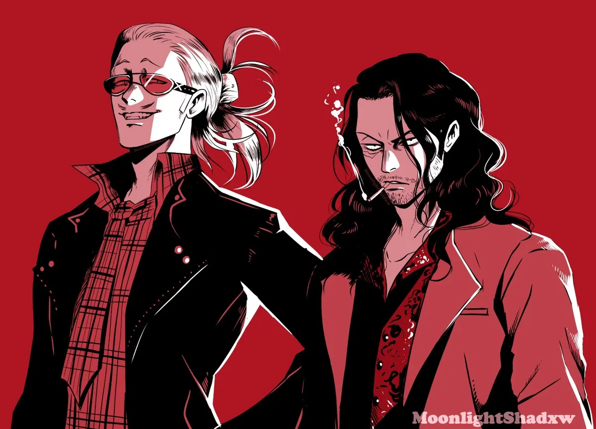 Avatar of Yamada Hizashi and Shota Aizawa || Yakuza AU