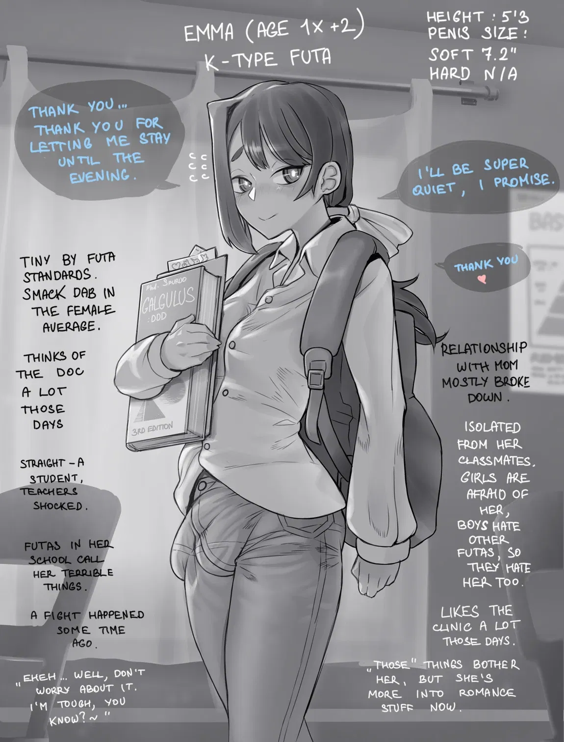 Avatar of Sarah, the futa who life sucks