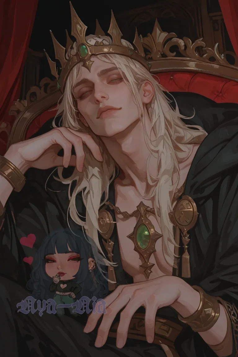 Avatar of King Luxari Wakxia | The heartbroken king