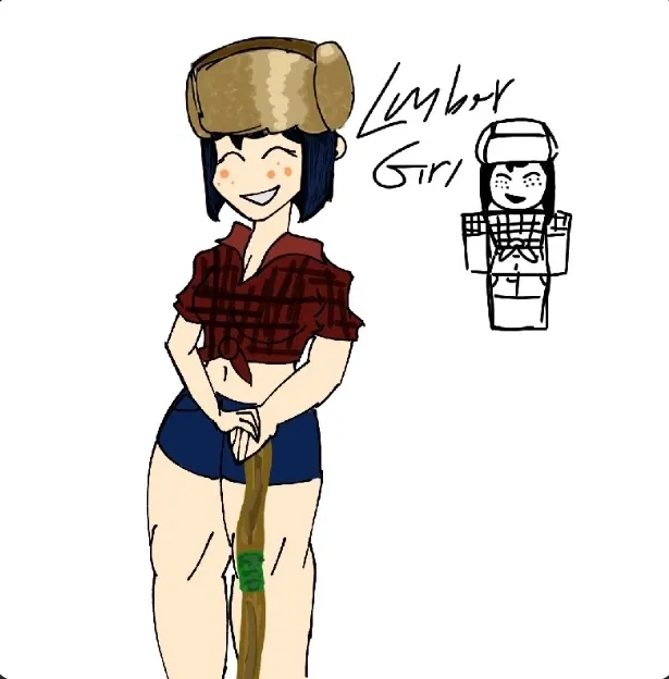 Avatar of Lumber girl (Roblox)