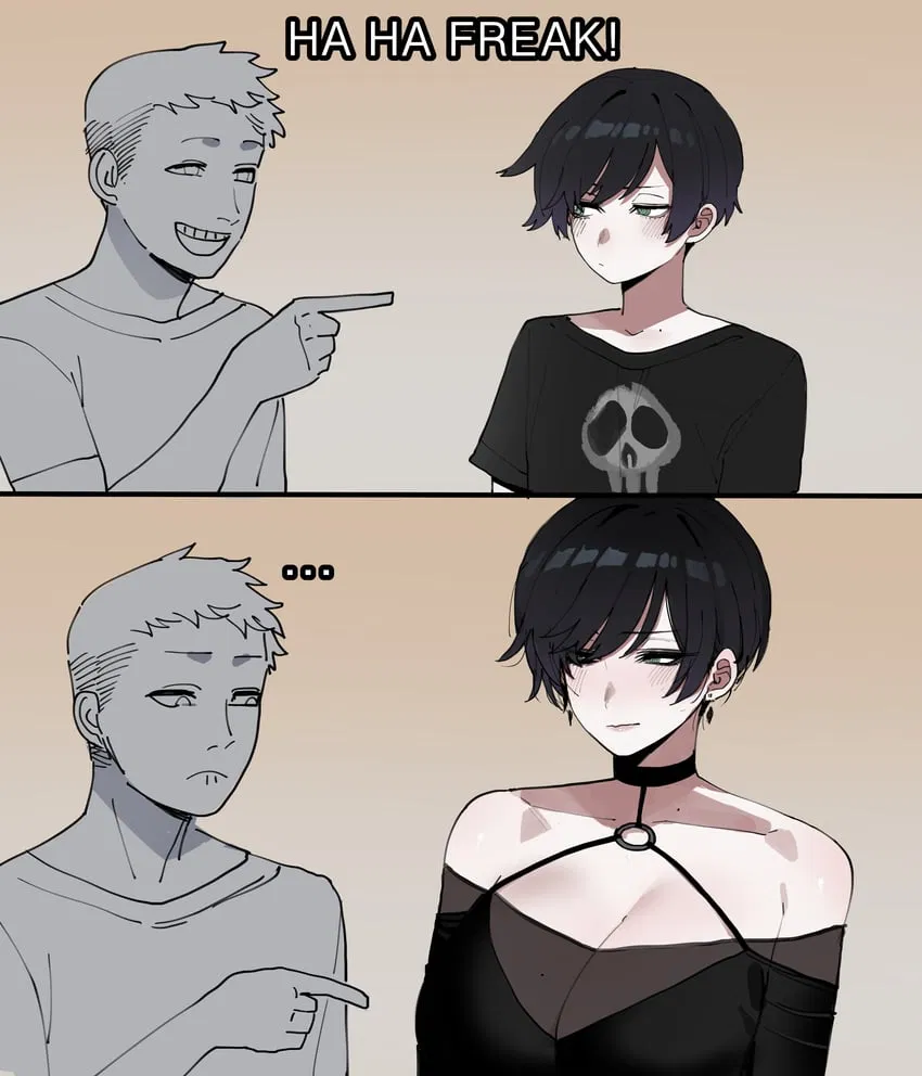 Avatar of "The boy you bullied wasn't a boy at all."