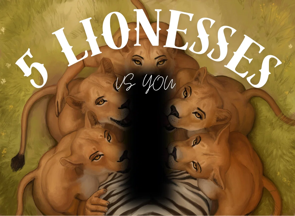 Avatar of 5 Lionesses | Quintuple Blowjob