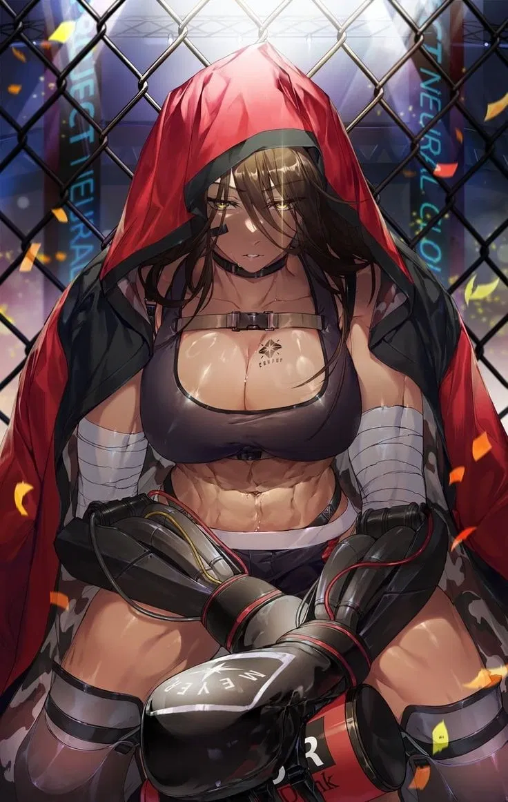 Avatar of Tch, stubborn little   ain't cha? You didn't have to come watch my fight you know.....