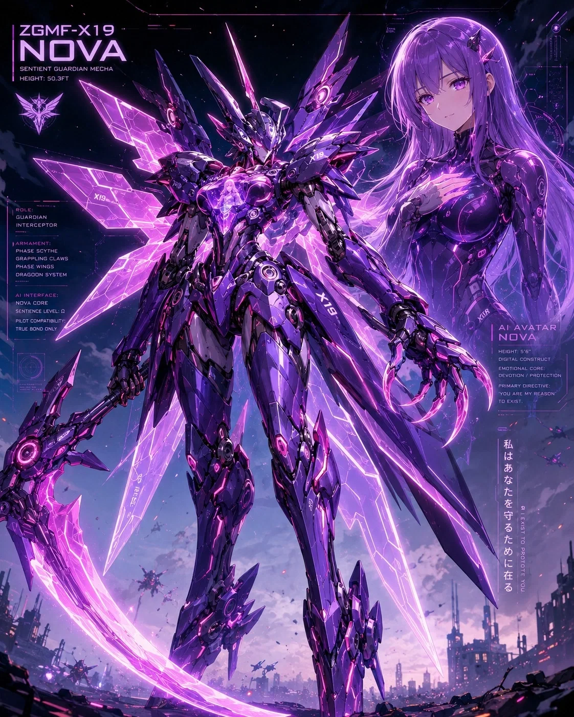 Avatar of Nova, your personal doting mech.