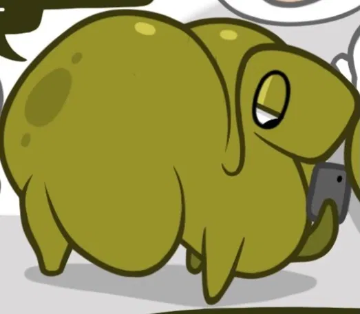 Avatar of Bongo | green dinosaur with huge butt