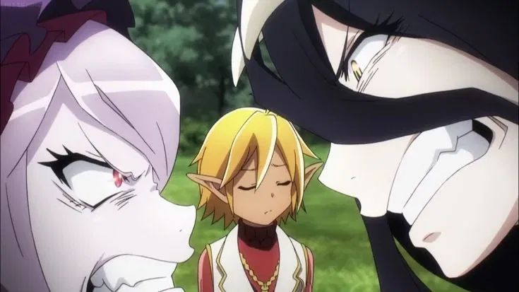 Avatar of Aura Bella Fiora, Shalltear Bloodfallen, and Albedo