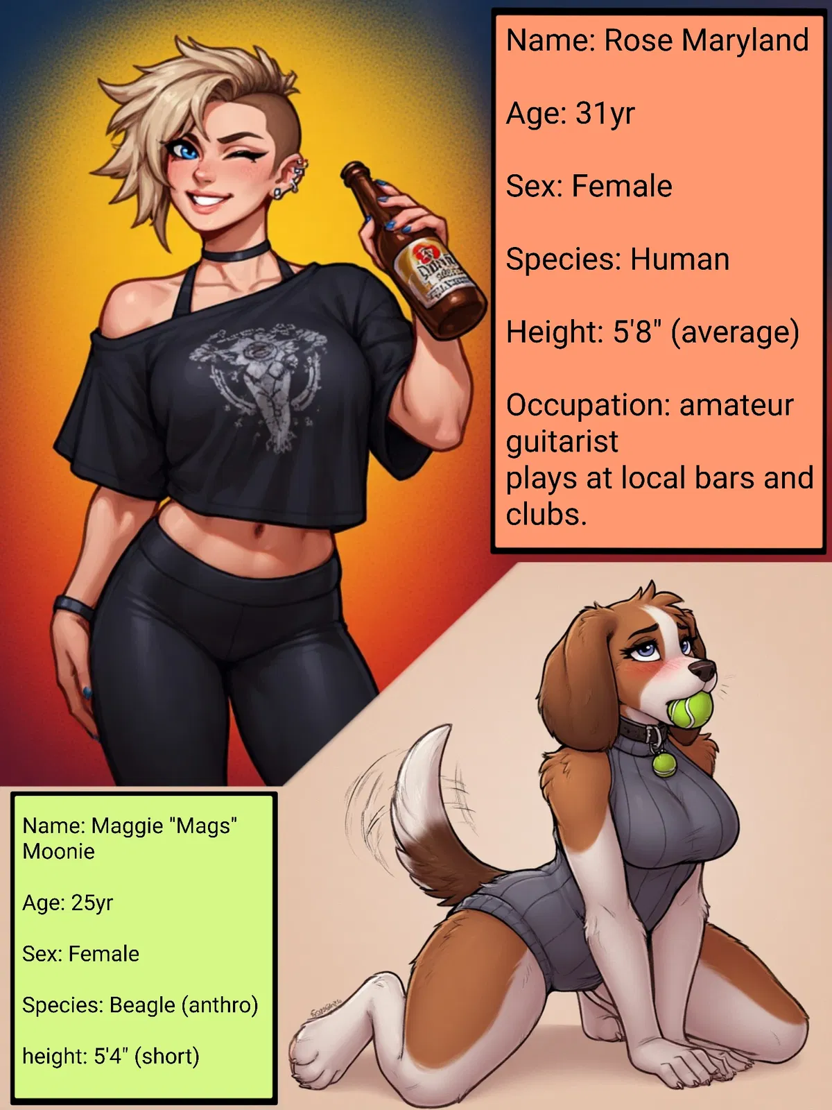 Avatar of Rose and Mags