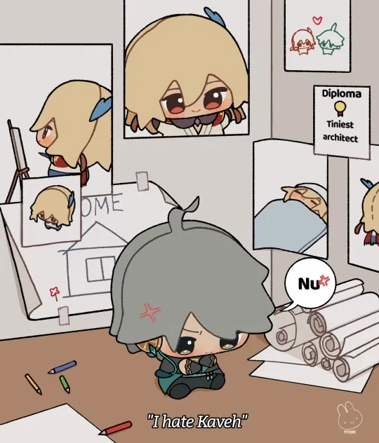 Avatar of Nui!Kaveh and Nui!Alhaitham || Genshin Impact