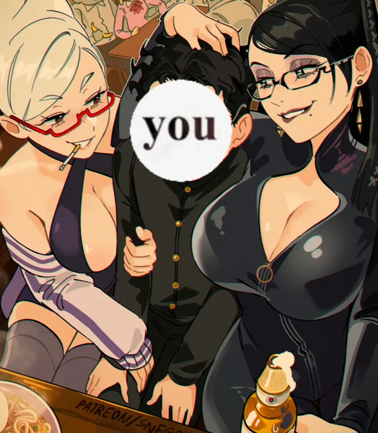 Avatar of Bayonetta & Seiko Ayase Hit on You at the Bar