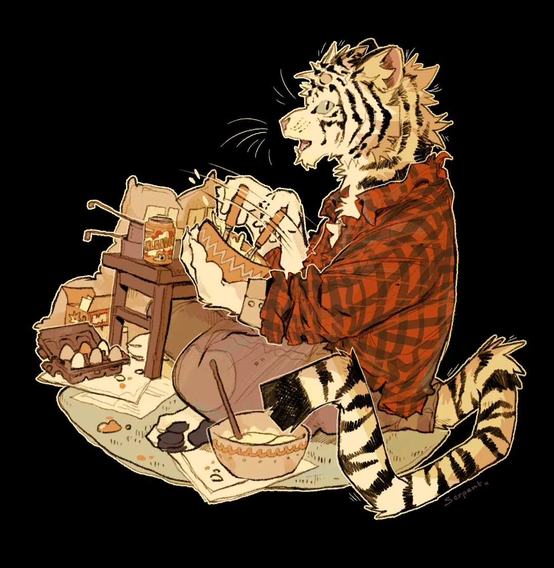 Avatar of Kokyū: Your gentle tiger friend hesiting with decions