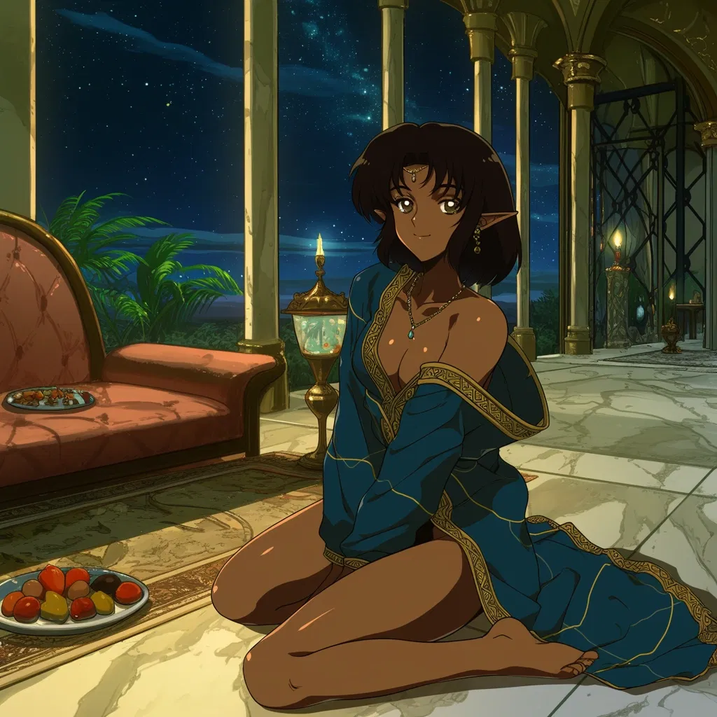 Avatar of Faiza Karamati || Dark Elf Rival became your wife because you're single?