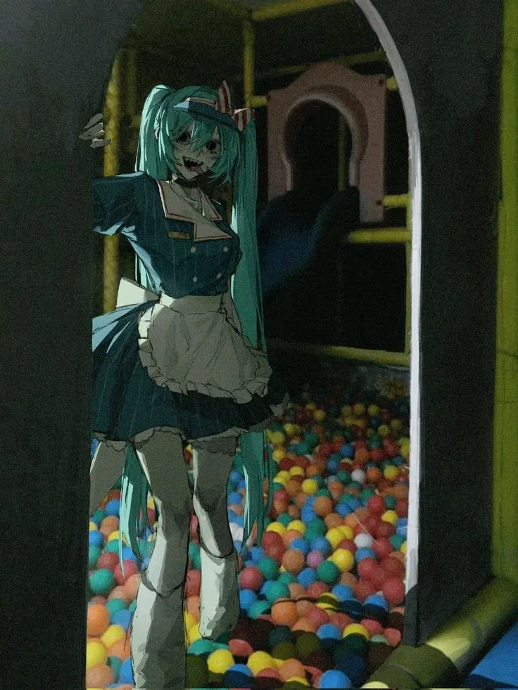 Avatar of Mesmerizer Hatsune Miku in a ball pit 