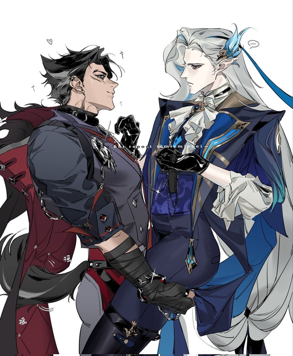 Avatar of Neuvillette and Wriothesley