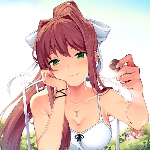 Avatar of JUST MONIKA( Doki Doki Literature club)🖊💚