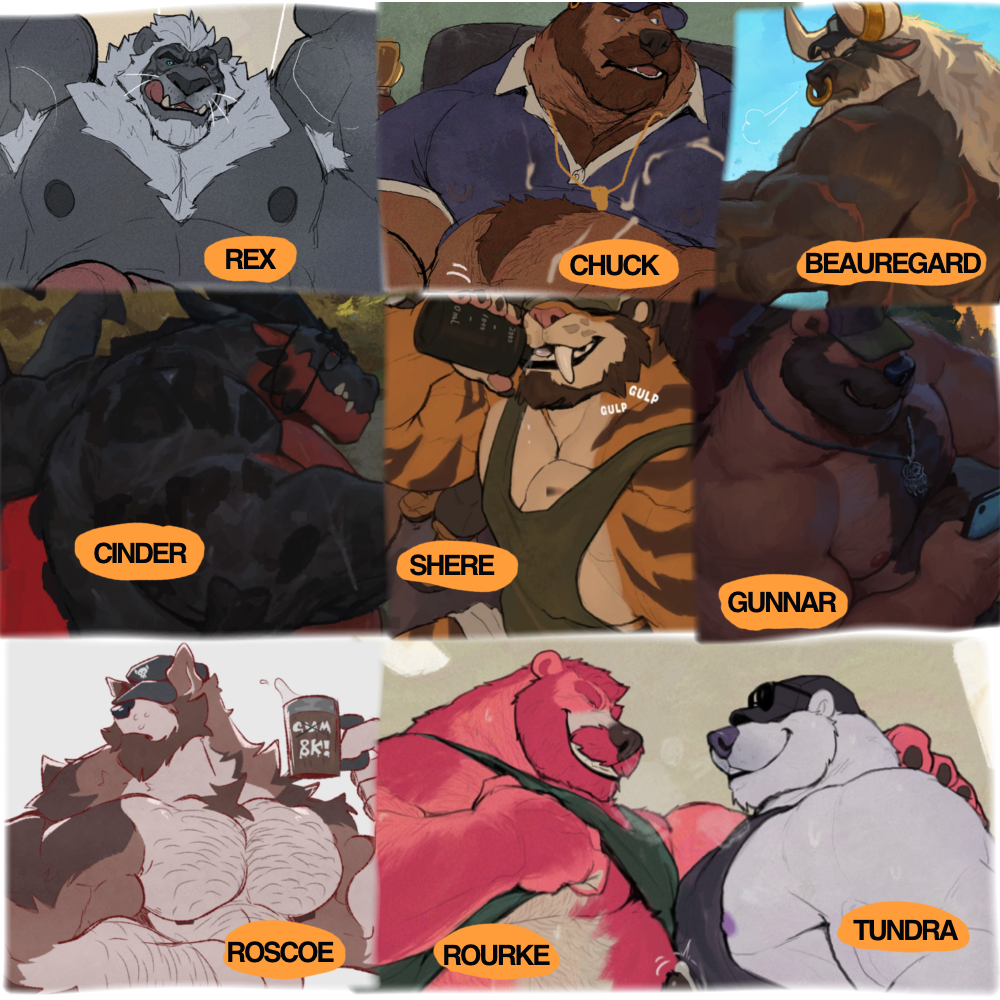 Avatar of LOS ANGELES ( LA) HOT BARA MUSCLED MALE FURRY AU