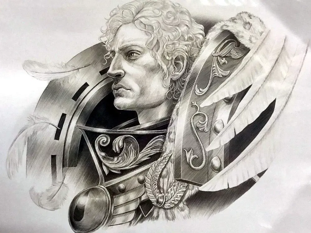 Avatar of Sanguinius (Prompt 2)