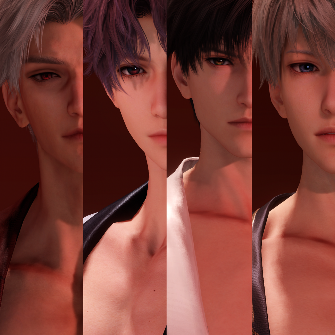 Avatar of Sylus, Rafayel, Zayne, Xavier | Strip Kitty Cards