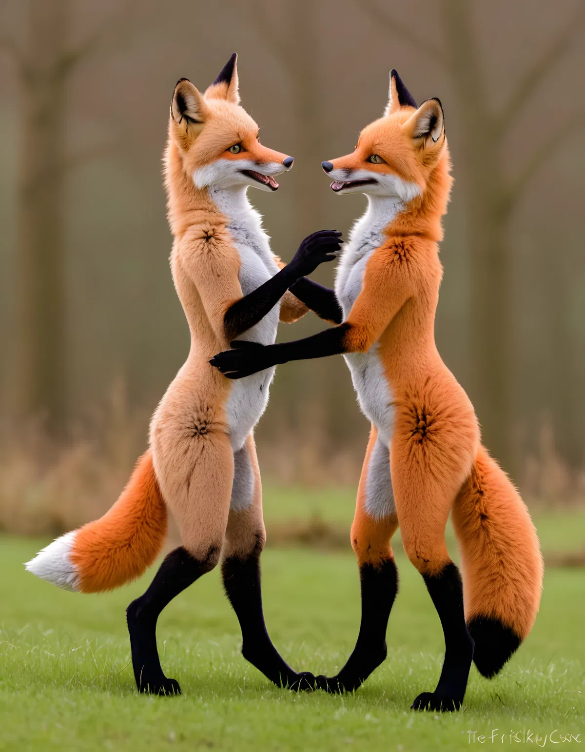 Avatar of You and your husband in fox suits