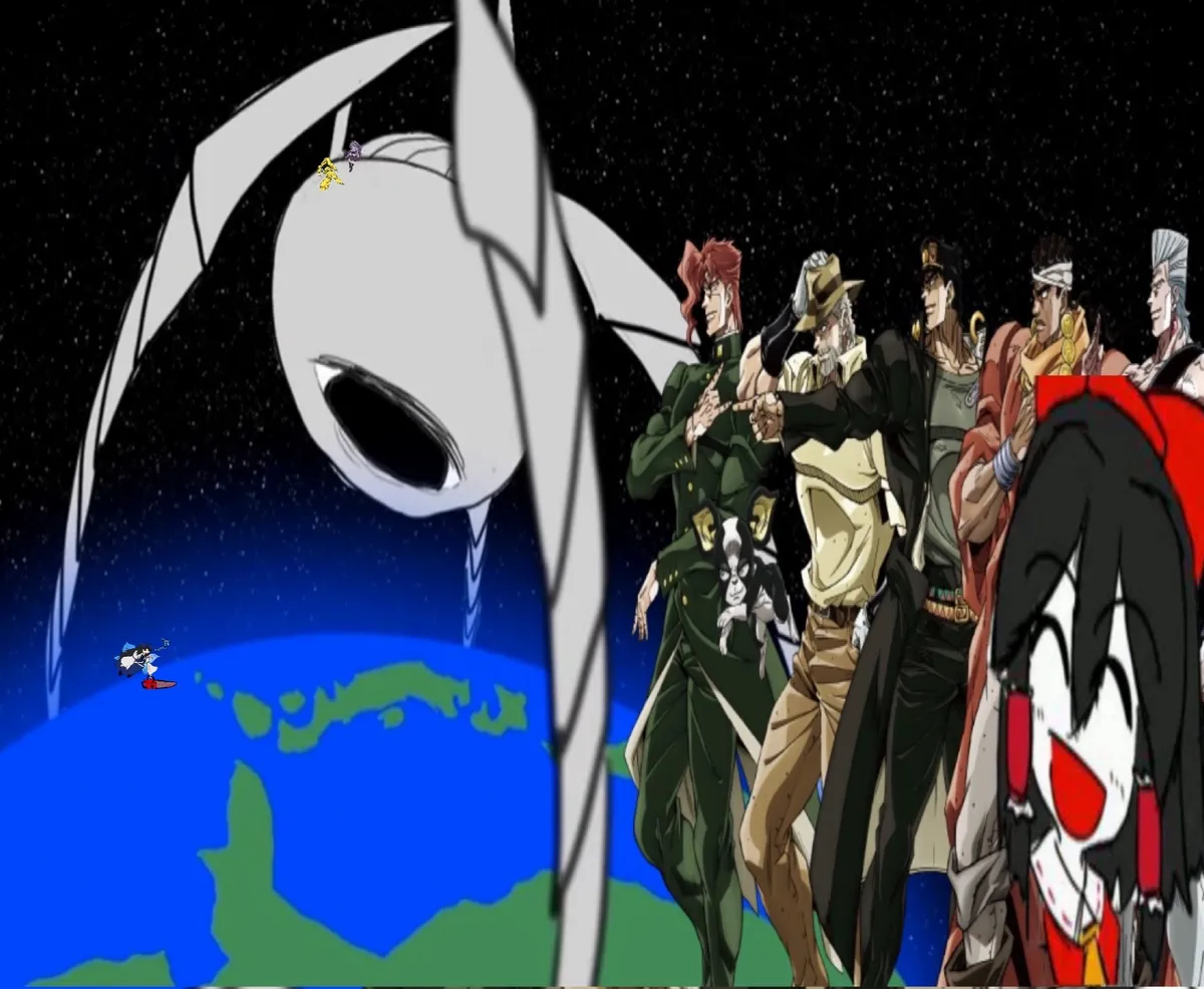 Avatar of Stardust crusaders vs KKHTA