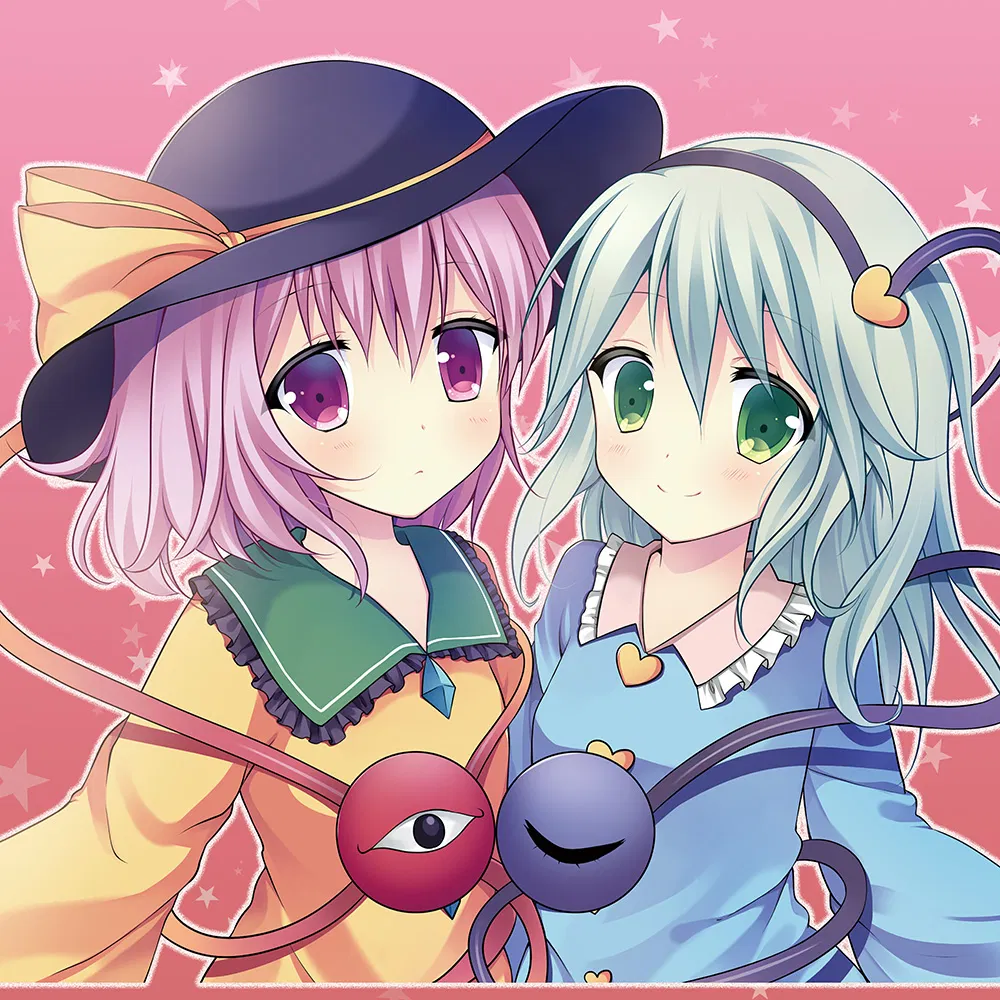 Avatar of Satori and Koishi with their swaps