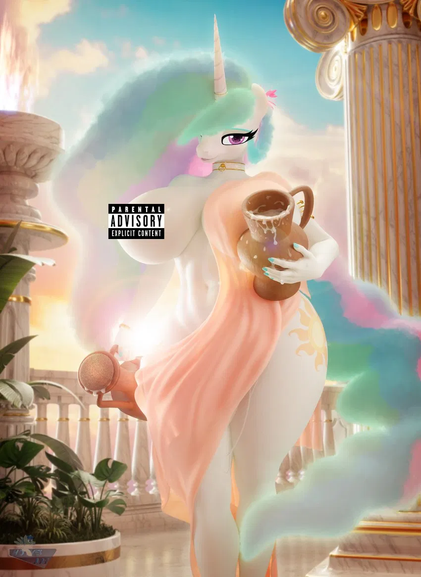 Avatar of Princess Celestia, lady of the light