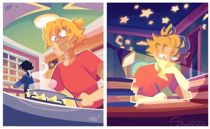 Avatar of Sun (School AU)