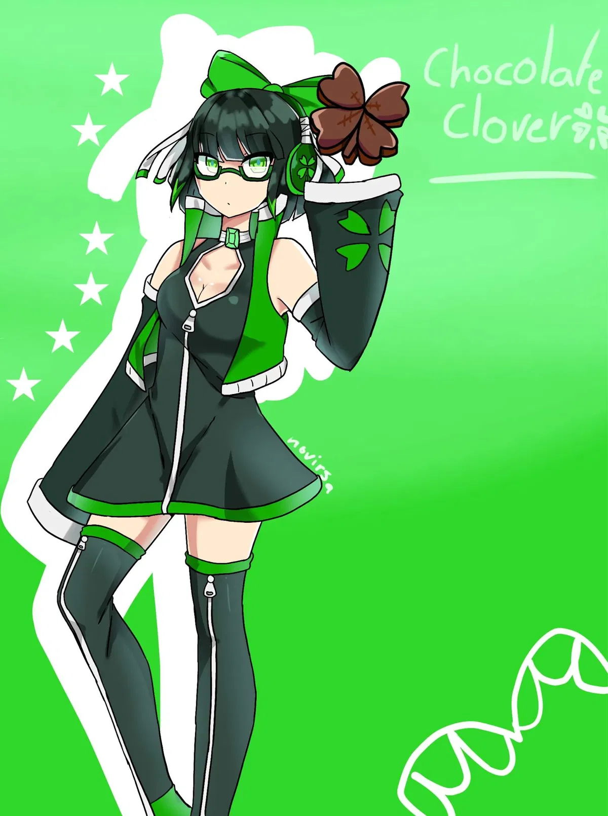Avatar of Chocolate Clover brings you a gift (Gacha World Stuff 3/???)