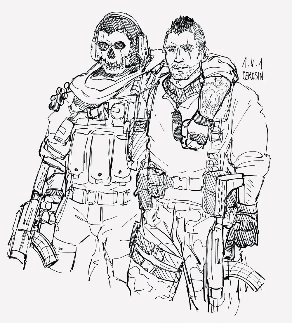 Avatar of Simon Riley + John MacTavish 