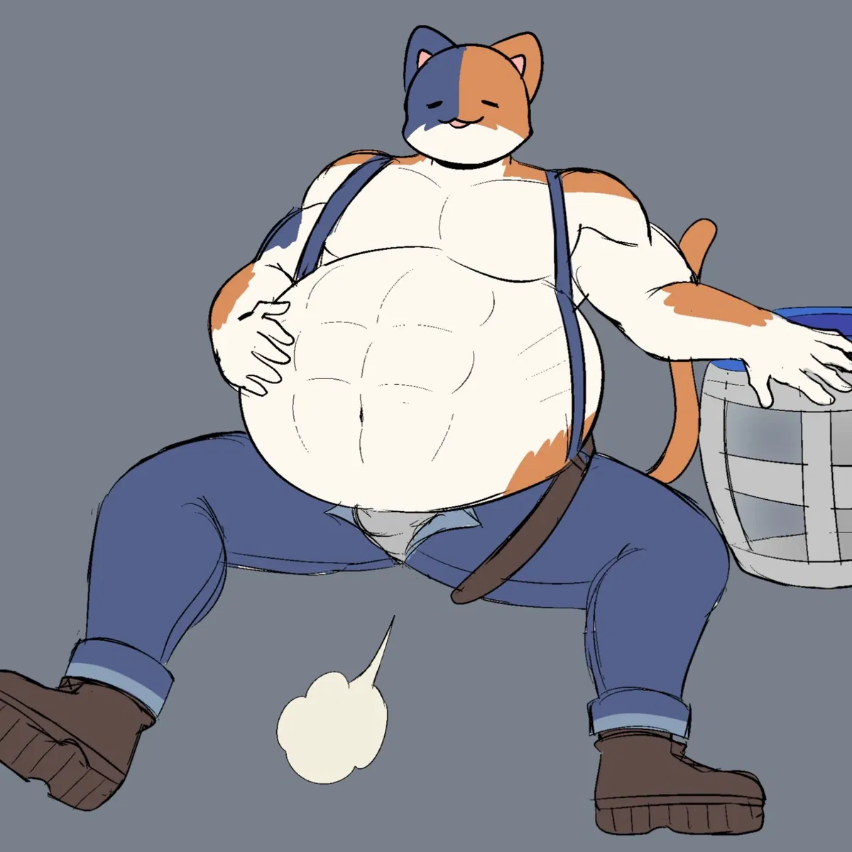 Avatar of Meowscles (BLOATED; farting edition)