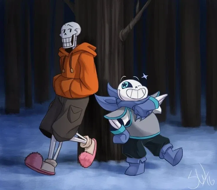 Avatar of Swap Sans and Papyrus 