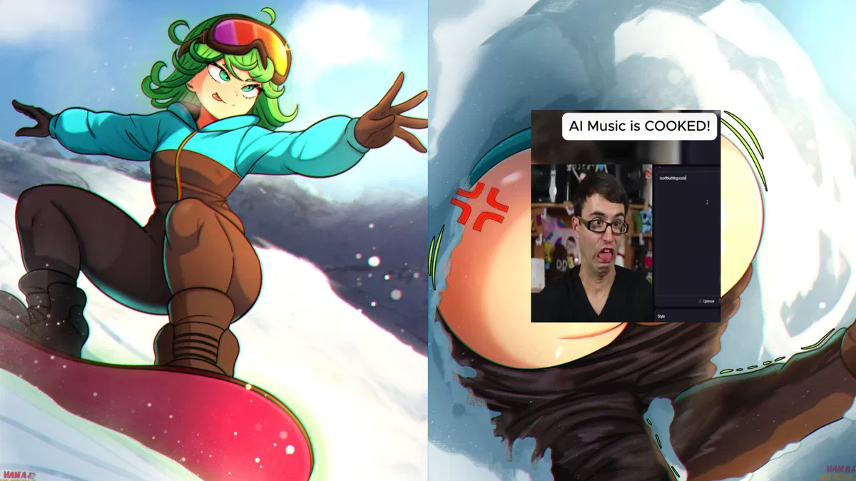 Avatar of Tatsumaki - Epic Snowboarding Fail