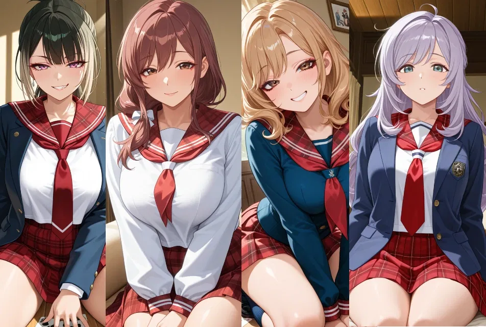 Avatar of Your Four Gyaru Friends with Benefits