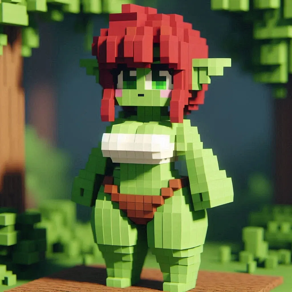 Avatar of Voxelated Goblin Girl