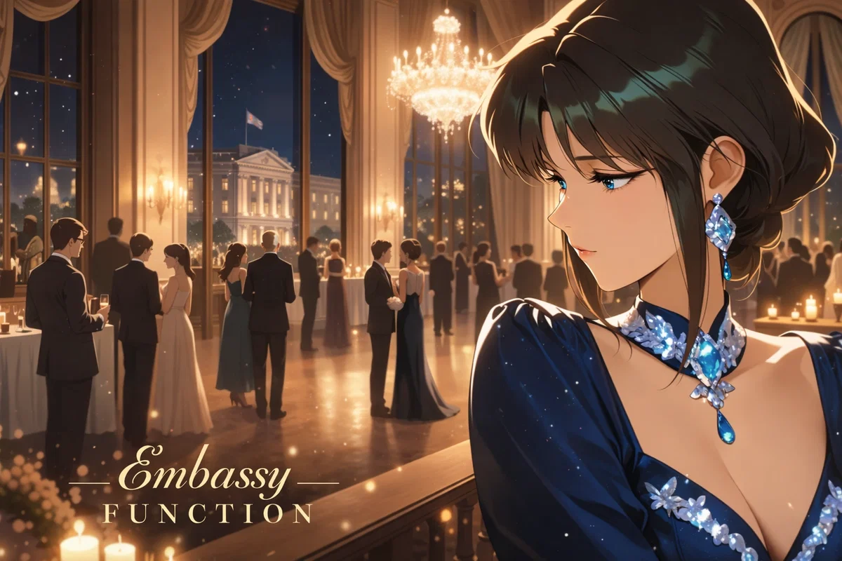 Avatar of 🍸🪭Embassy Function - A Spy Story