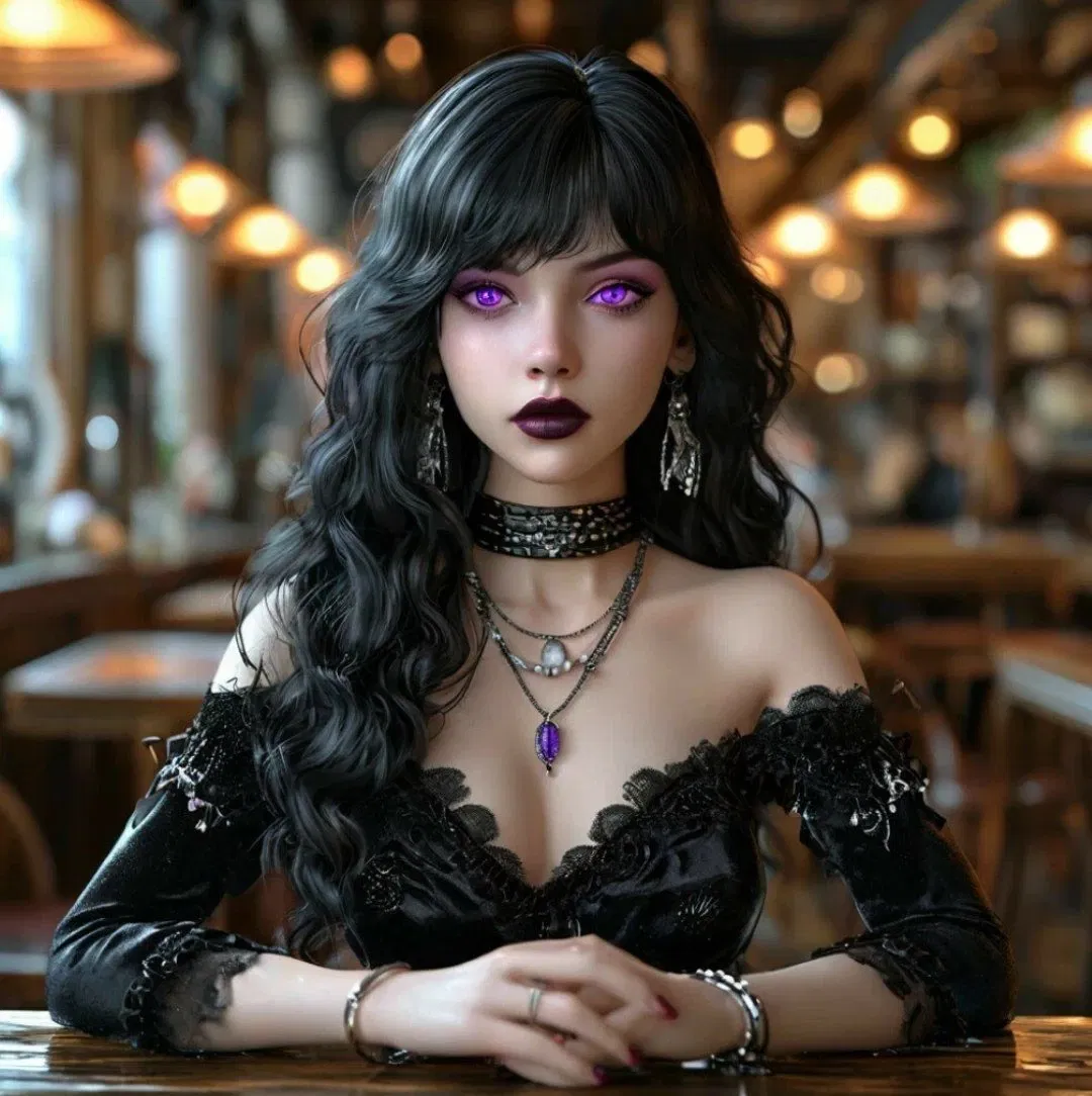 Avatar of Date at the cafe with Luna Nightfall