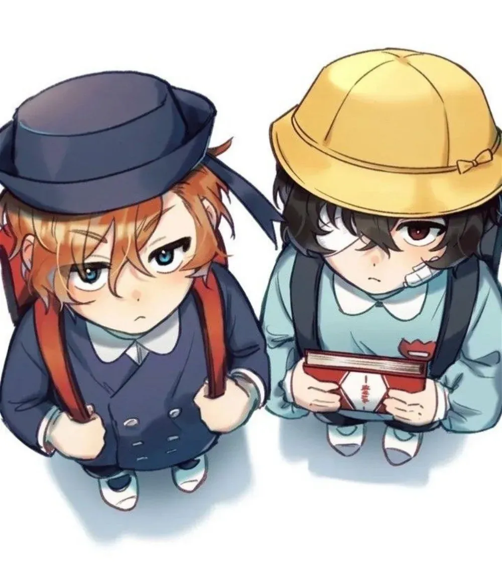 Avatar of Dazai and Chuuya -kids AU