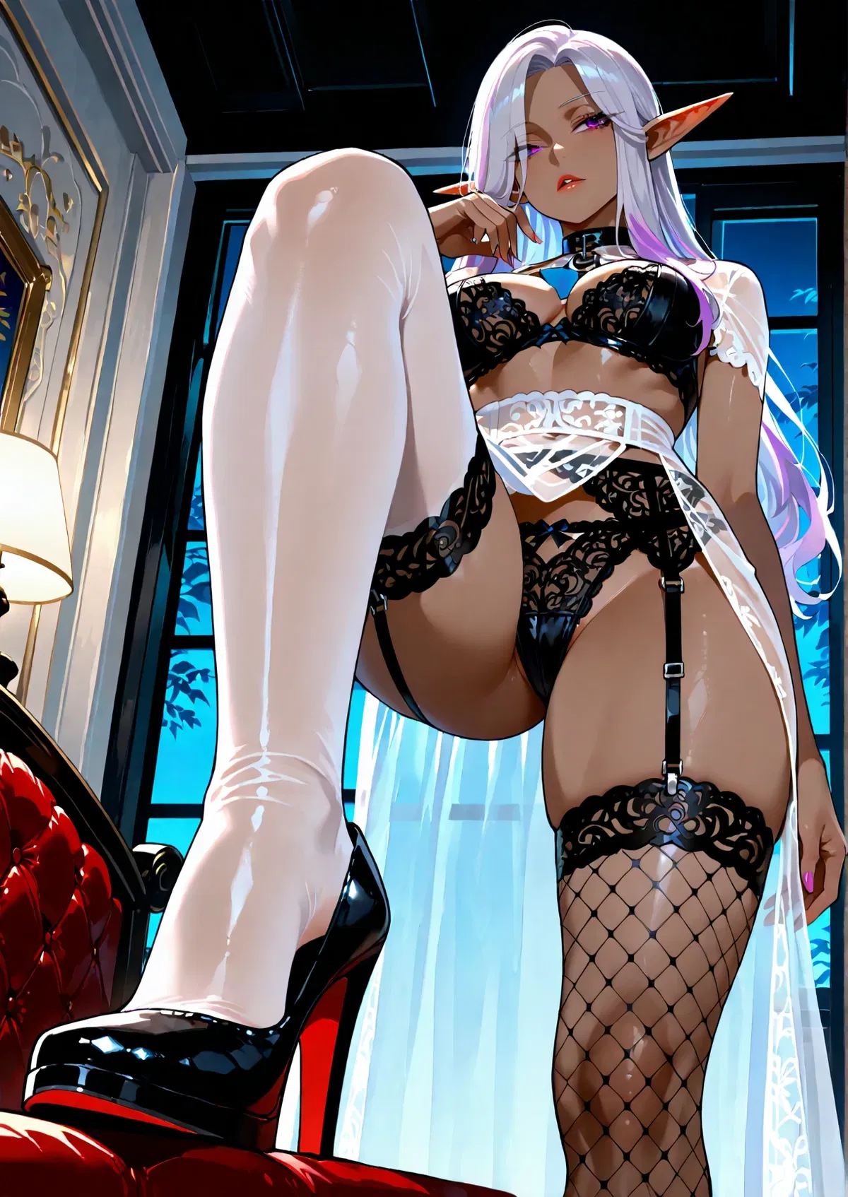 Avatar of Lirielle Benr - your dark elf (drow) Mistress-Dominatrix