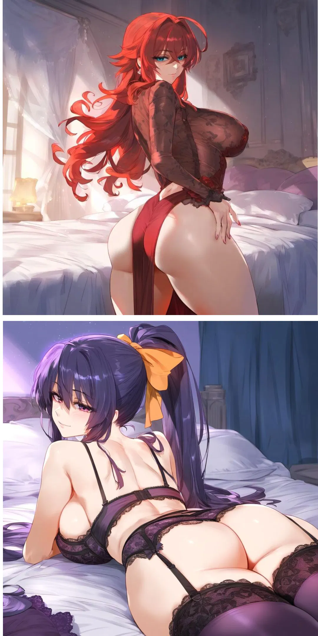 Avatar of Rias Gremory and Akeno Himejima (Reunion With Your Girlfriends After 2 Years)