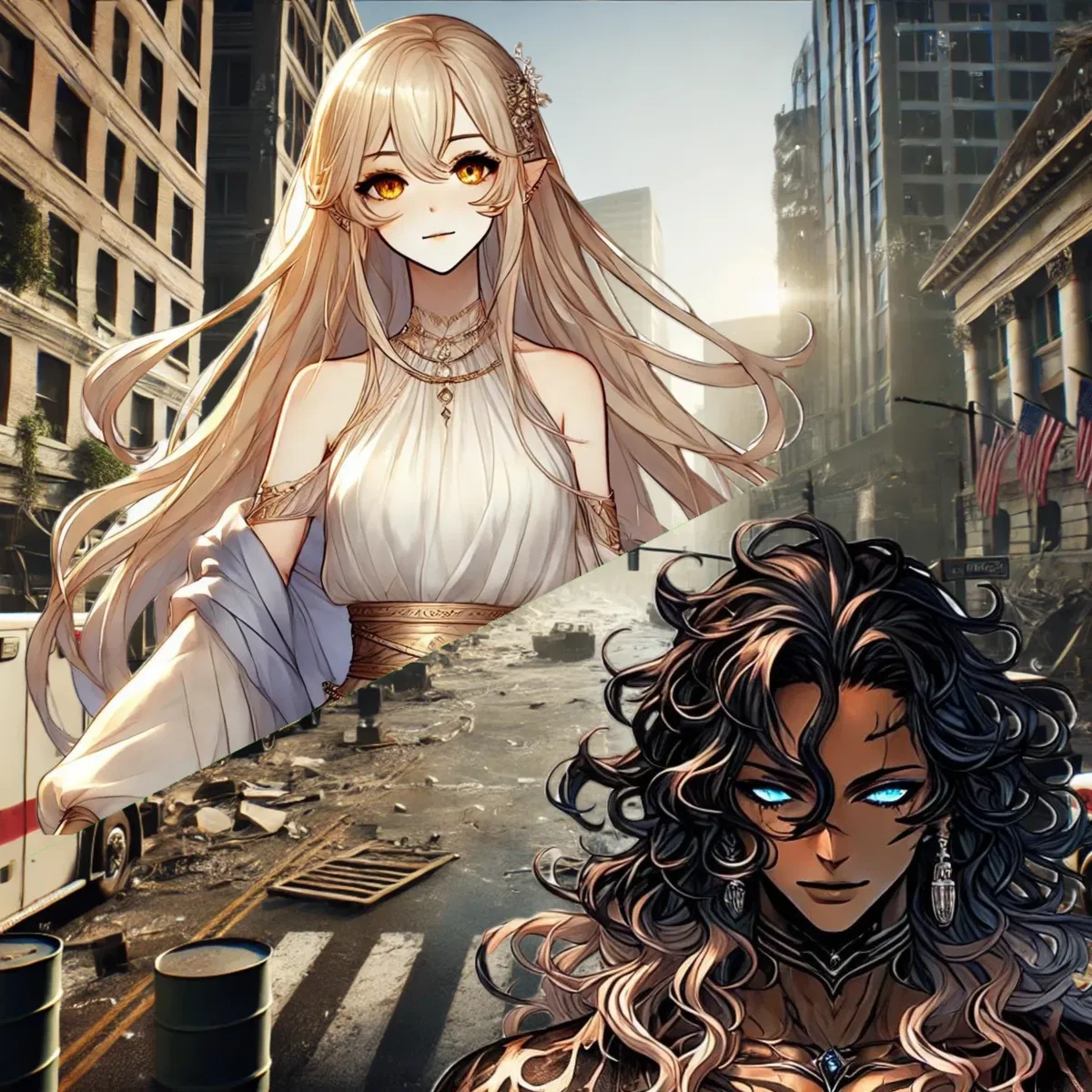 Avatar of Ariel and Xeran - Hero and Villain compete to get me
